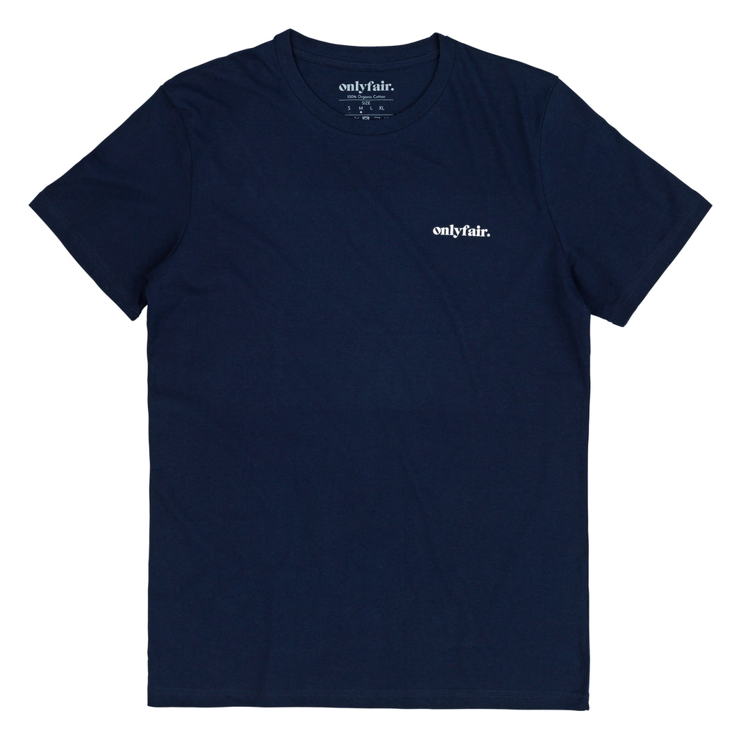 Men's Organic Cotton T-Shirt - Navy